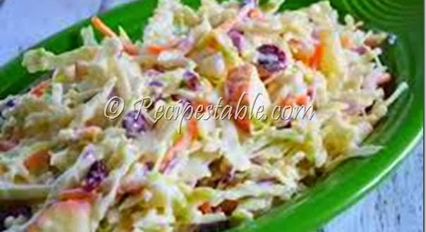 Easy Caesar Coleslaw