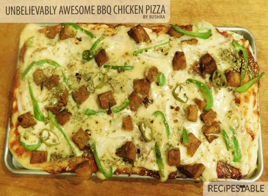 Unbelievably Awesome BBQ Chicken Pizza