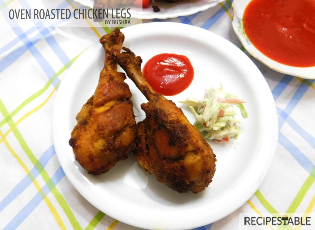 Oven Roasted Chicken Legs Recipe