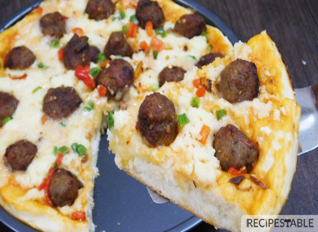 The Best Meatball Pizza Recipe