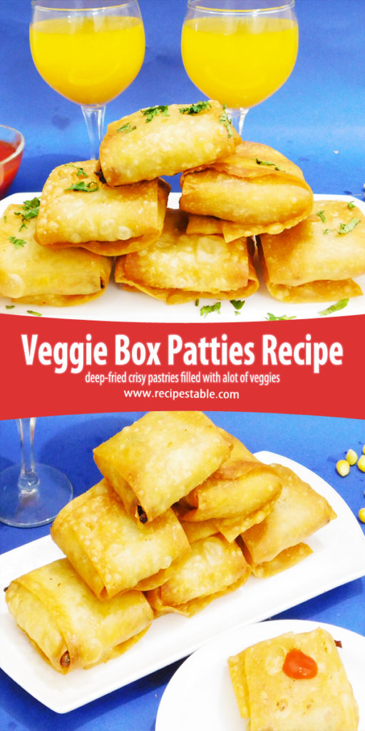 Very Veggie Box Patties Recipe