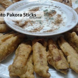 Potato Pakora Sticks