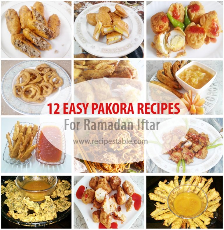 12 Easy Pakora Recipes for Ramadan Iftar