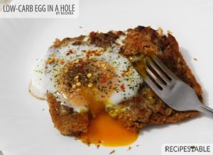 The Low-Carb Solution to Egg in a Hole Recipe