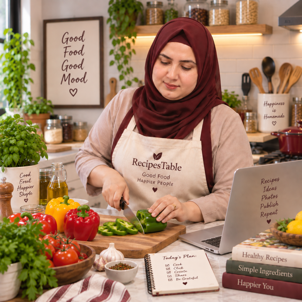 Bushra Waheed, founder and recipe creator at RecipesTable